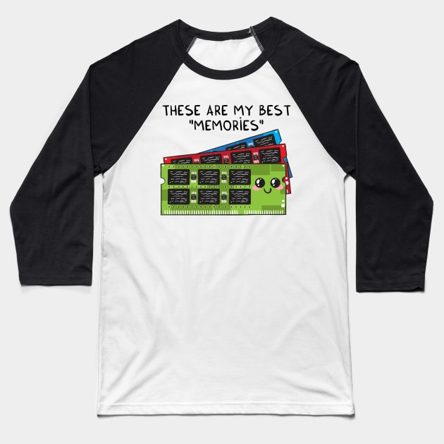 These are my best MEMORIES Baseball T-Shirt by adrianserghie